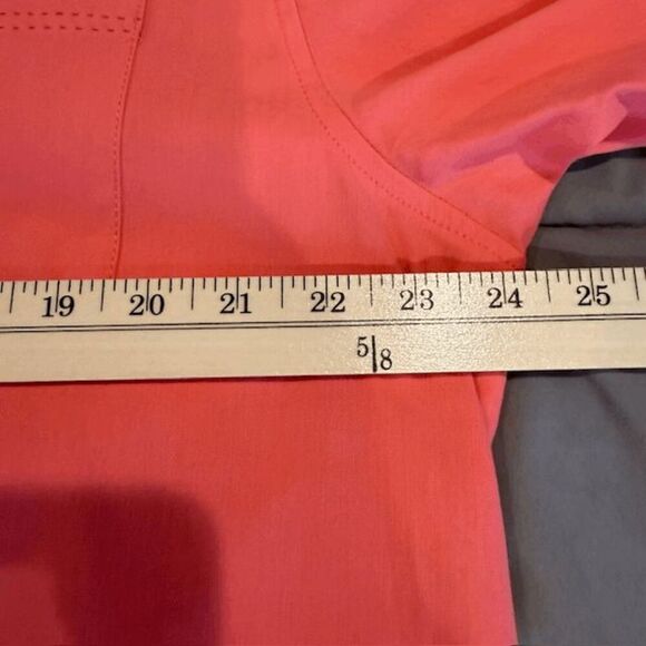 Tommy Bahama Silk Blend Men's Short Sleeve Button Front Shirt Coral Size Large - Picture 9 of 10